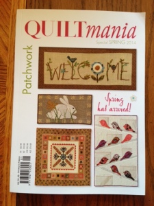 QuiltMania Spring2014Cover