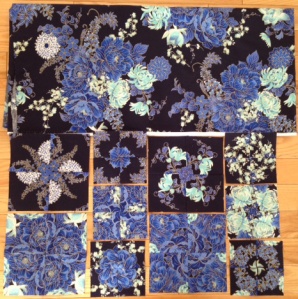 Quilt Moments 4-Patch Kaleidoscopes Imperial Blue