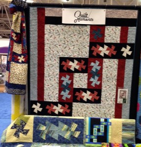 Quilt Market Mpls 2015 Twister Knot Throw & Twin QM142 Quilts